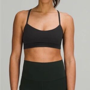 Lululemon Flow Y Sports Bra | Size 6 | Black
